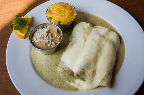 Enchiladas Suizas (3pzas.)