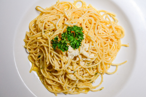 Spaguetti al burro