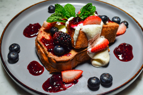 Pan Francés con Frutos Rojos
