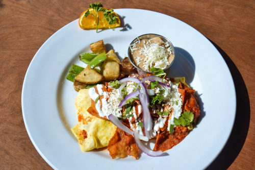 Omelettechilaquiles